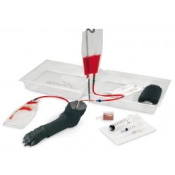 Noha psa domáceho s infúziou