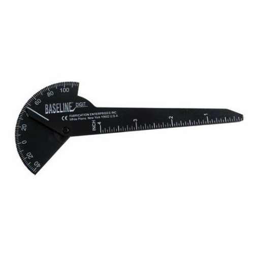 Plastový prstový goniometer